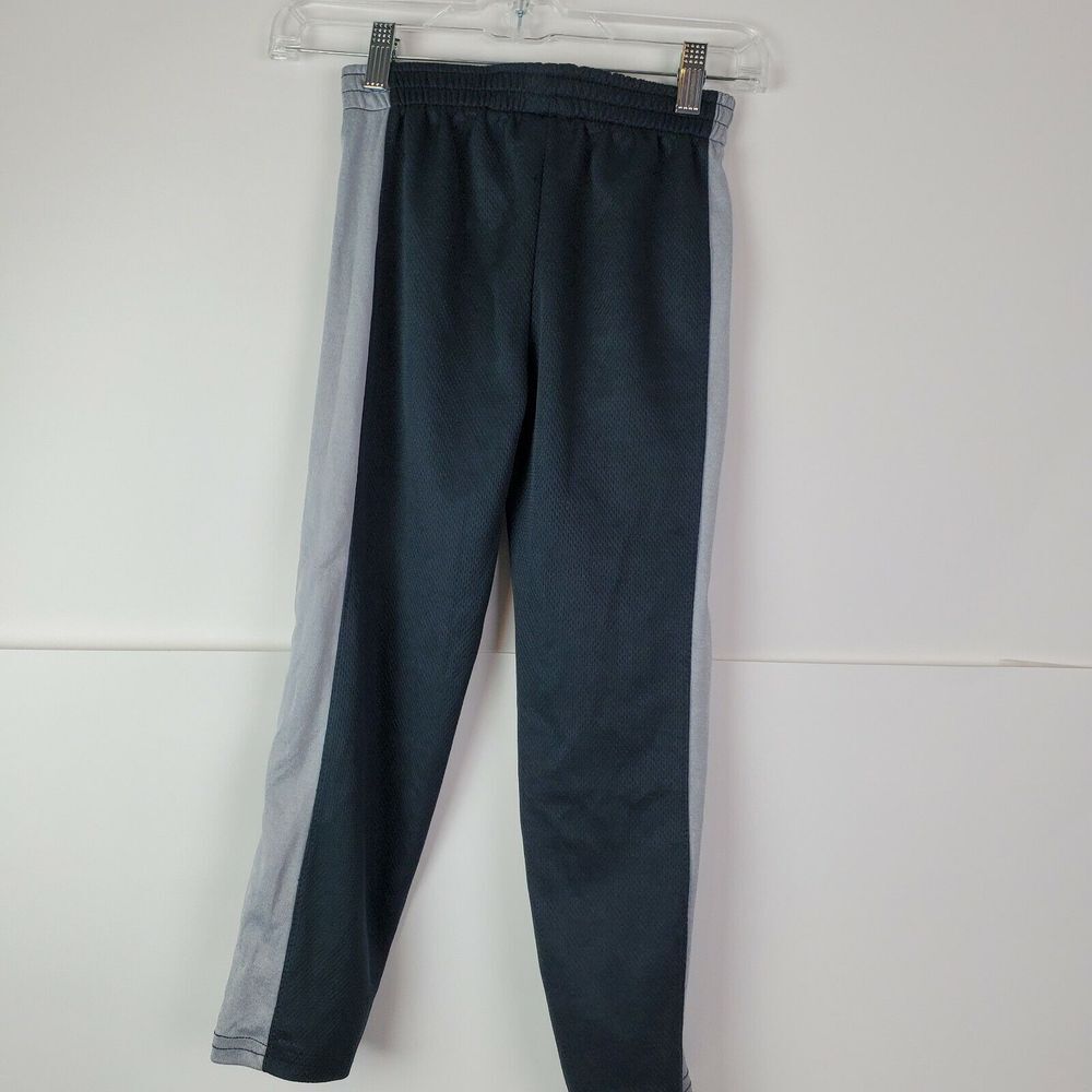 Crunch Time Boys Black Joggers Pull-On Athletic Pants Size 8-10‎ GUC